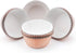 Gifbera 200-Count Rose Gold Foil Cupcake Liners, Standard Baking Cups Muffin Wrappers for Wedding Birthday