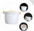 Housoutil Rice Cooker Oven, Food Steamer & Microwave Pasta Maker, Japanese Rice Cooker for Home