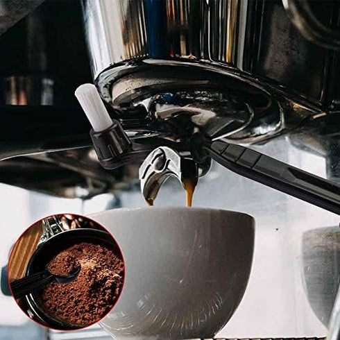 Coffee Machine Cleaning Brush for Portafilter Grinder Espresso Machine