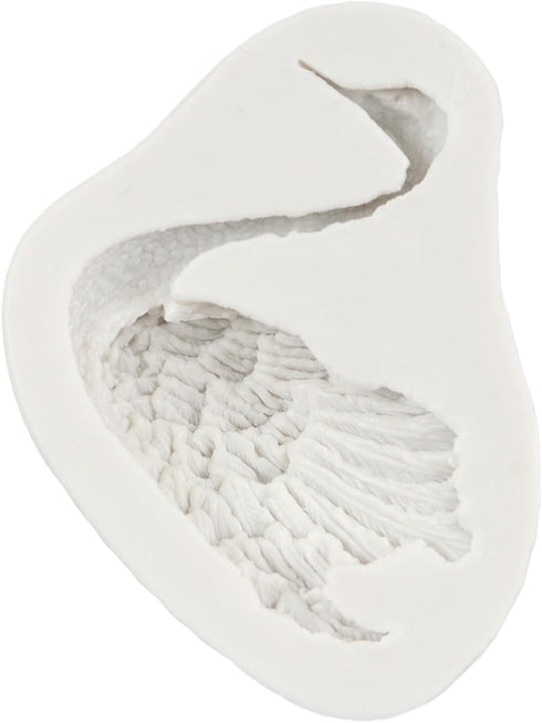 Swan Silicone Fondant Molds for Chocolate, Cupcake Topper, Cake Decoration, Candy Polymer Clay