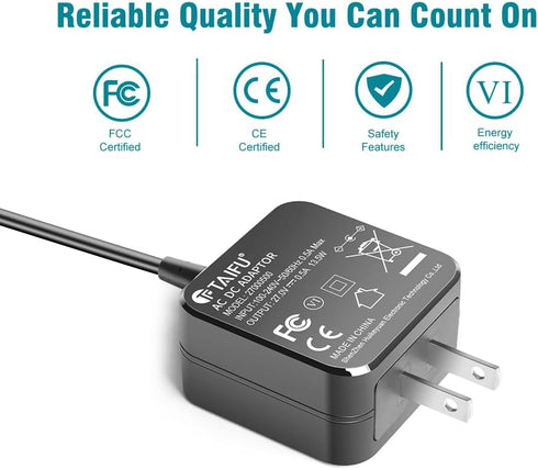TAIFU 27V AC Adapter Replacement for Homeika Vacuum Charger Model H320 Cordless Vacuum Cleaner Power Supply Cord