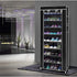 Mekek Closet, 9 Closet Shoe Rack Non-Woven Tier Shoe Rack Shoe Shelf Storage Organizer Cabinet Black