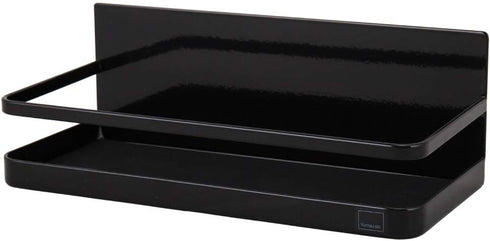 Yamazaki 2523 Magnetic Spice Rack, Black, Approx. W 9.6 x D 4.3