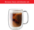 2-pc Set, 12-oz, 355ml, ZWILLING Sorrento Plus Double-Wall Glass Coffee Mug Clear