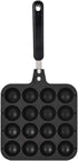 Haofy Takoyaki Maker Pan, Non-Stick 16-Grid Takoyaki Grill for Electric Oven or Gas Stove