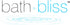 Bath Bliss Toilet Brush and Holder - Self Closing Lid, 360 Degree Brush Head, Compact Size, White