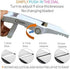 Mandolin Slicer Adjustable Mandoline - Best Hand-Held Cutter for Vegetable Potato Zucchini Food - 9-in-1 Japanese