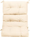 Tangkula Patio High Back Chair Cushion, 1 Count (Pack of 1), Beige