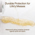 Coop Home Goods Ultra-Tech Waterproof Maternity Pillow Protector Zippered Cover for U-Shaped Maternity Pillows