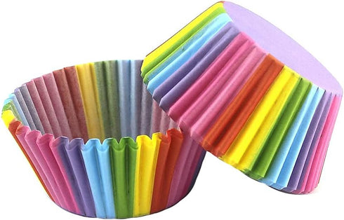 Baking Cups Cupcake Liners, Standard Sized, 300 Count, Rainbow