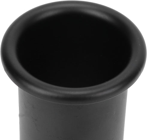 Estink Hair Dryer Holder, 9cm / 3.54in Black Stainless Steel Blow Dryer Shelf for Bathroom