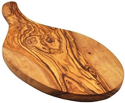 Olive Wood Garlic Chopping/Cutting Board