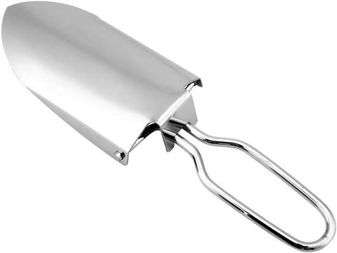 YamaziHD Mini Lightweight Shovels, Foldable Stainless Steel Garden Trowel, Handy Camping Tool for Potting and Gardening