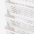 Carts with Wheels, Rolling Organization Shelf Desk Organizer, 5-Tier Plastic Rolling Utility Cart for Office