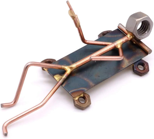 Mechanic Collectible Handmade Metal Art Figurine, Desk Accessories, Trophy, Office Décor, Business Gift