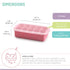 melii Silicone Baby Food Freezer Tray with Lid, 10-Cup 2oz Portion Tray for Freezing Breastmilk, Baby Food