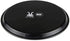 G.E.T. NS-1100-BK BPA-Free Non-Slip Plastic Round Serving Tray, 11", Black