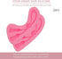 2 pieces Rope Knot Ice Jelly Baking Tray Molds, Chinese Knot Cake Baking Mould for Chocolate Candy Bakeware