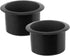 Cup Holder Insert for RV, Boat, Car, Couch, Golf Cart - 2pcs Plastic Universal Drop for Recliner, Pontoon Table (3.34"