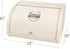 X458 Countertop Metal Bread Box for Kitchen - Stainless Steel Bread Box for Kitchen - Bread Storage Container