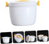 Housoutil Rice Cooker Oven, Food Steamer & Microwave Pasta Maker, Japanese Rice Cooker for Home