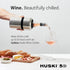 6 Huski Wine Chiller | Award Winning Iceless Design | Keeps Wine Cold up to Hours | Wine Accessory | Next Generation