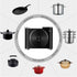Cusimax Electric Hot Plate Burner, Single Burner Cast Iron Portable 1500W with Adjustable Temperature Control