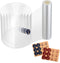 Cake Collars 10 x 394inch Transparent Acetate Cake Collar Rolls, Clear Mousse Cakes Acetate Sheets for Baking