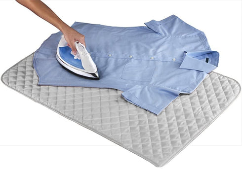 Dependable Industries Inc. Essentials Ironing Board Pad, Quilted Magnetic Corners for Travel Home Use