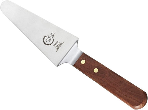 Mercer Culinary Rosewood Handle Pie Server, 5 x 2, Brown