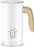 TUMIDY Milk Frother Electric, Coffee Frother, Warm and Cold Milk Foamer,4 IN 1