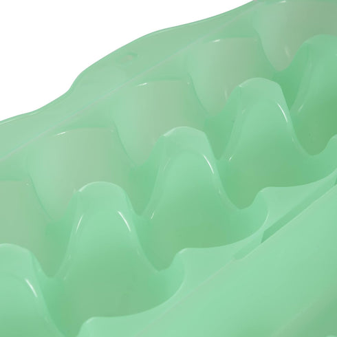 Tuff Stuff TS-ETS12 12 Reusable Carrier Washable Storage Container Empty Plastic Chicken Egg Carton Tray with Lid