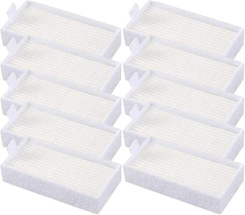 10pcs HEPA Filters Replacement for ILIFE V3s, V3s Pro, V5, V5s, V5s Pro, V5s Pro 2, V5s Plus