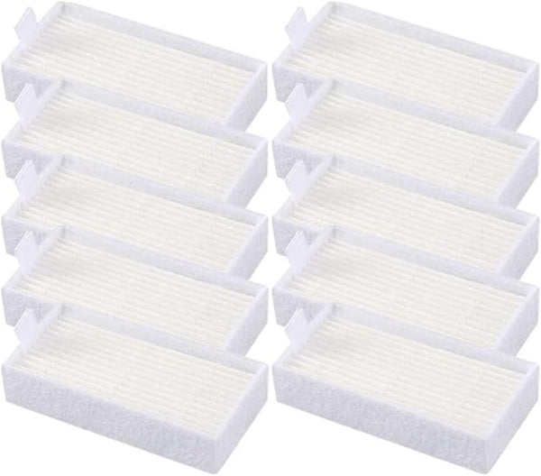 10pcs HEPA Filters Replacement for ILIFE V3s, V3s Pro, V5, V5s, V5s Pro, V5s Pro 2, V5s Plus