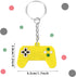 Yaomiao 36 Silicone Video Game Controller Keychains - Unisex Multicolor Party Favors, 6 Colors