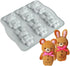 Candy Animal Silicone Mold, Rabbit Bear Shape for Chocolate, Soap, Cake Decorating, DIY Kitchenware Baking Tools