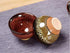6pc Ceramic Kung Fu Tea Set with Japanese Tea Cup and Sake Cup, 2.1oz Capacity, Available in 6 Colors