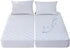 Waterproof Quilted Split King Mattress Protector Pad for Adjustable Bed, Noiseless Fitted Mattress Cover with Soft