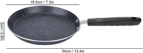 Frying Pan, Non Stick Egg Omelette Pans, Aluminum Alloy for Gas Induction Electric Cookers