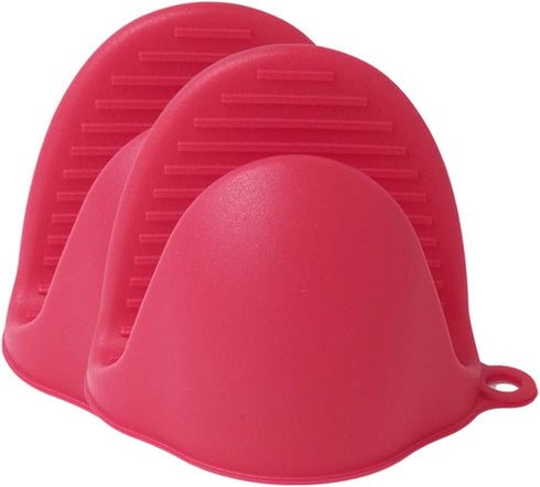 IMIKE Silicone Mini Oven Mitts - Cooking Mitts Pinch Grips Pot Holder, 3-Pair for Baking and Microwave