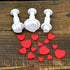 Cookie Cutters, Plunger Cutter Cake Decorating Supplies, 16 Pcs Fondant Molds, Heart/Square/Oval/Circular/Star