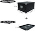 GUOZI Collapsible Storage Box, Decorative Memory Box with Lid & Metal Reinforced Corners, Cardboard File Bin with Handles, Organizer Gift Box for Keepsake Toy Photos Office Nursery Wardrobe Bookshelf by GUOZI