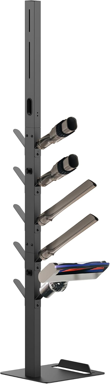 Mount Plus HAB11 10 Accessory Holders, Universal Vacuum Stand for Dyson Cordless Stick Vacuum Cleaner V15 V12 V11 V10