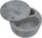 Kerixi Marble Salt Cellar and Storage Box with Two Compartments Salt Box