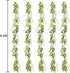 Wisteria Garland - 5Pcs Artificial Flowers Wisteria Vine, Total 33ft Fake Hanging Flower