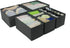 Amazon Basics Cloth Drawer Storage Organizer Boxes for Socks, Underwear and Baby Items, Set of 6, Gray