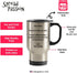 SPREADPASSION Dear Sister Tumbler, Stainless Steel Novelty Tumbler, 14 Oz Hot Tea Travel Tumbler, Gift Idea