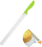 10 Inch/12 Inch Stainless Steel Cake Knife, Plastic Handle Baking Pastry Spatulas, Serrated Bread Knife