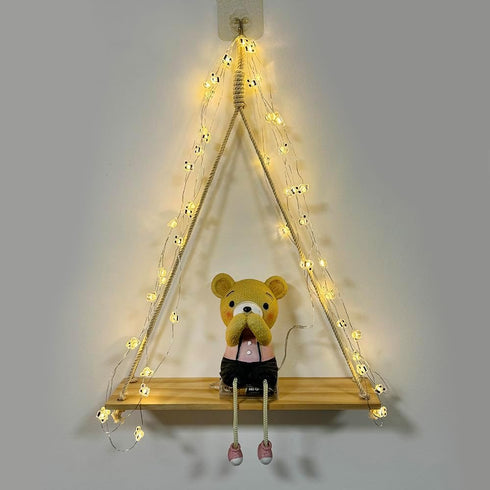 16FT 50LEDs 3AA Outdoor(1 Pack) GUOCHENG Music Note String Lights, Music Stave Fairy Light Batteries Operated