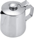 Milk Frothing Pitcher - Stainless Steel Coffee Cup Mug with Lid and Handle for Latte Art, Silver (1500ML)